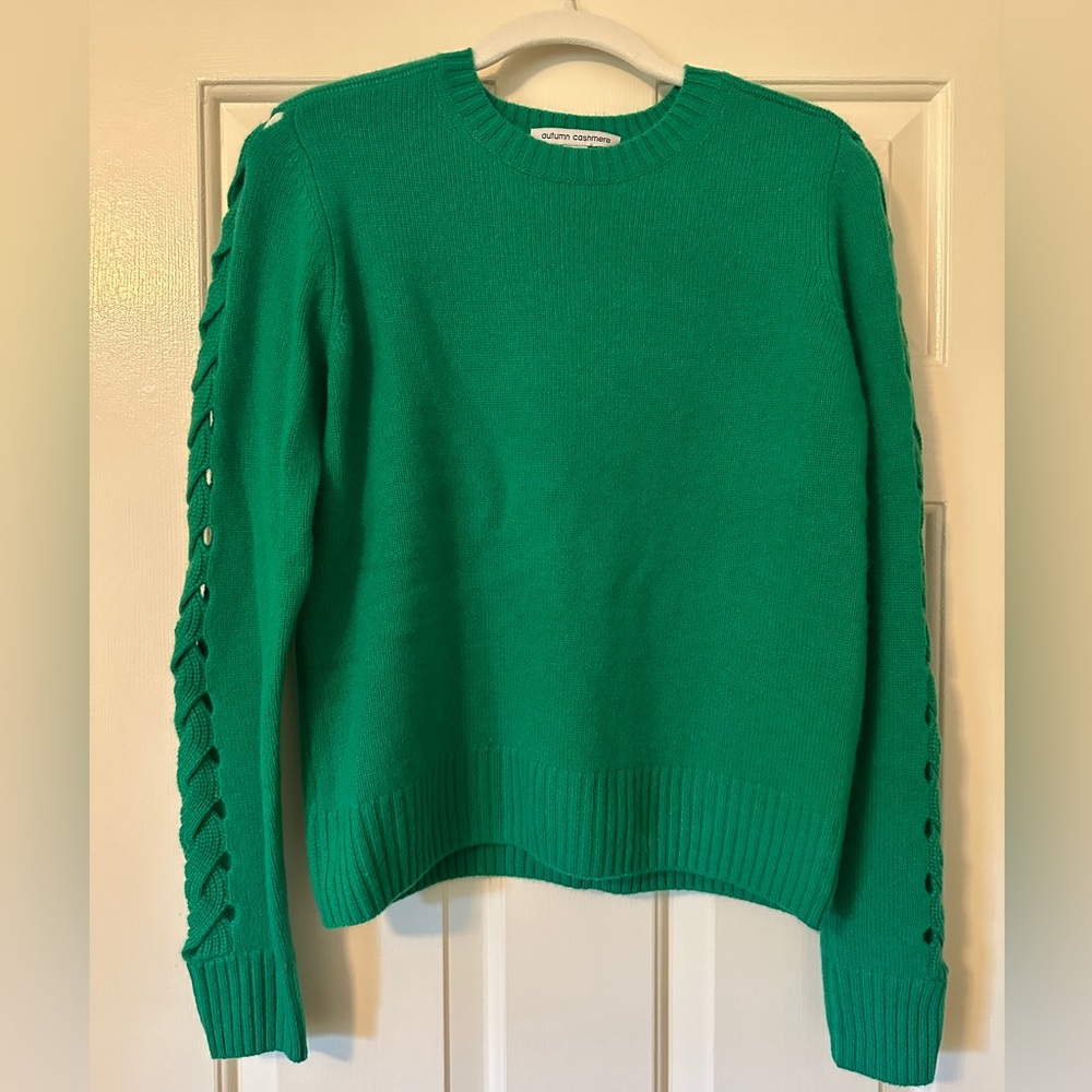 Autumn Cashmere Green Sweater